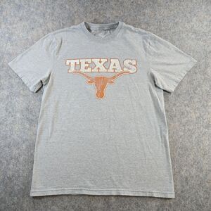 Authentic We Are Texas Longhorns T-Shirt Adult Size S Heather Gray Orange NCAA